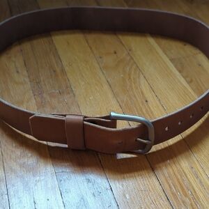 Blue Owl Workshop Wenatchee Belt In Vegetable Tanned Horse Hide 36